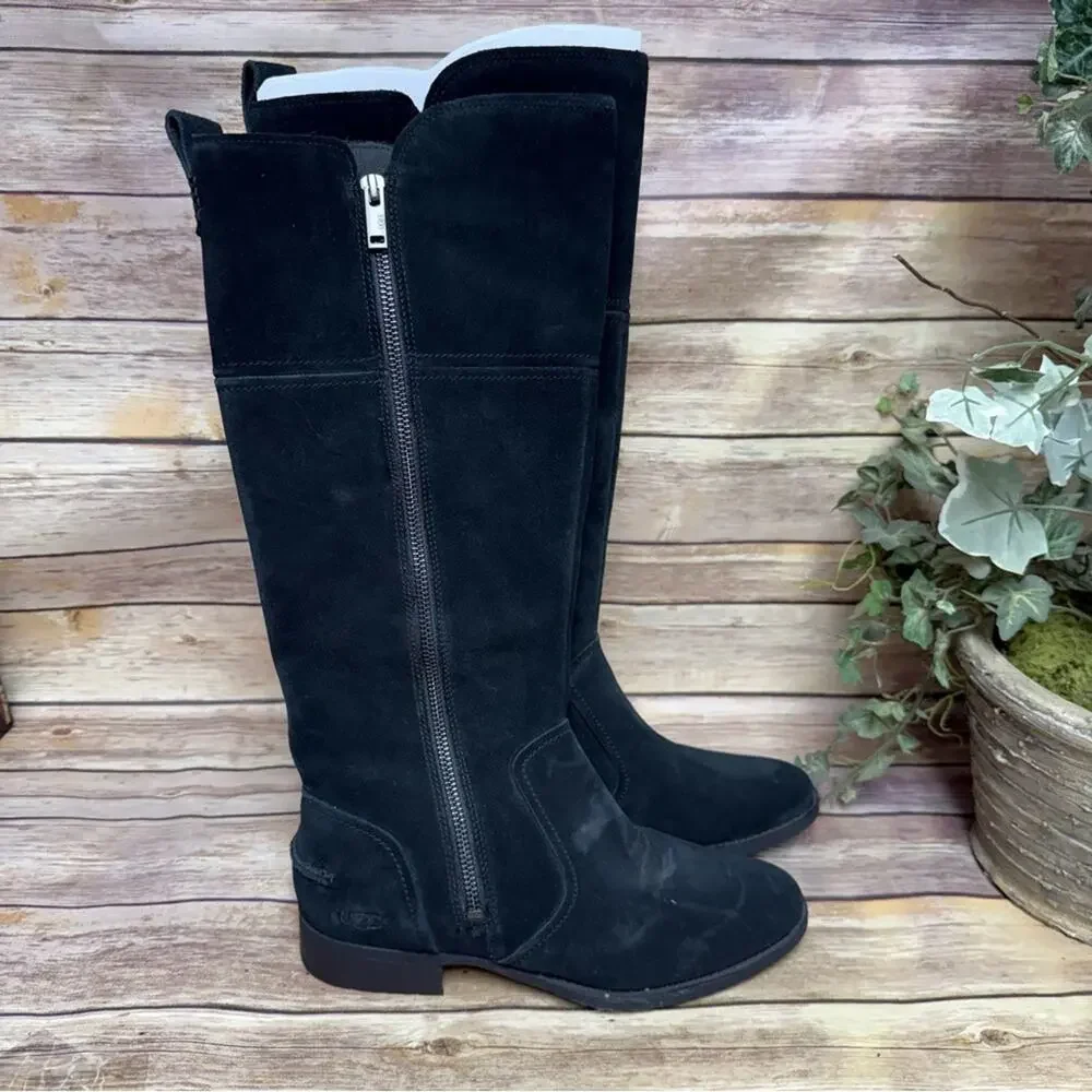 UGG black suede